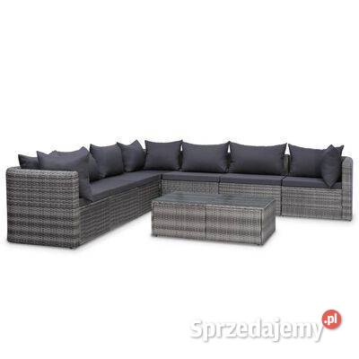 vidaXL 8cz zestaw wypoczynkowy do ogrodu Warszawa sprzedam