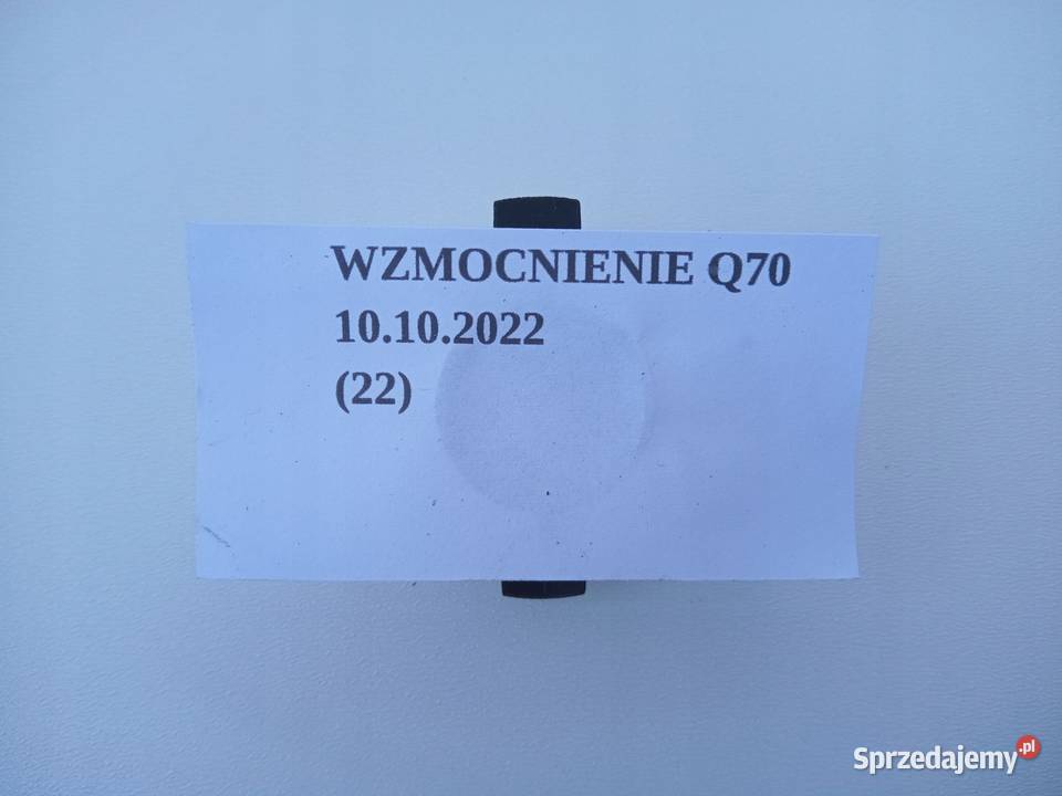 NAKRĘTKA GÓRNA MOCUJĄCA CHŁODNICĘ INFINITI Nowy Tomyśl