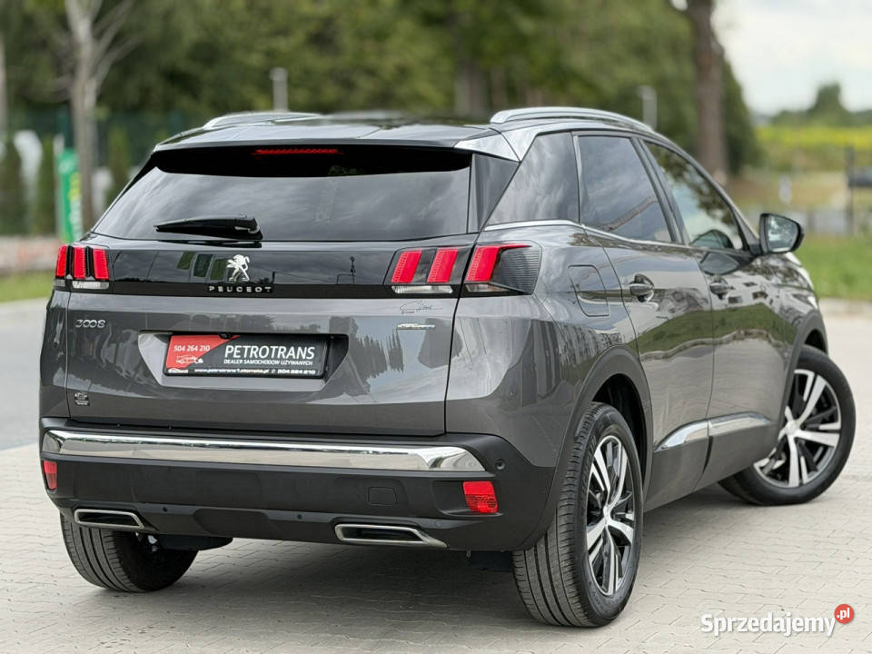 Peugeot 3008 16 165 GTLINE Automat Panorama szary Mrągowo