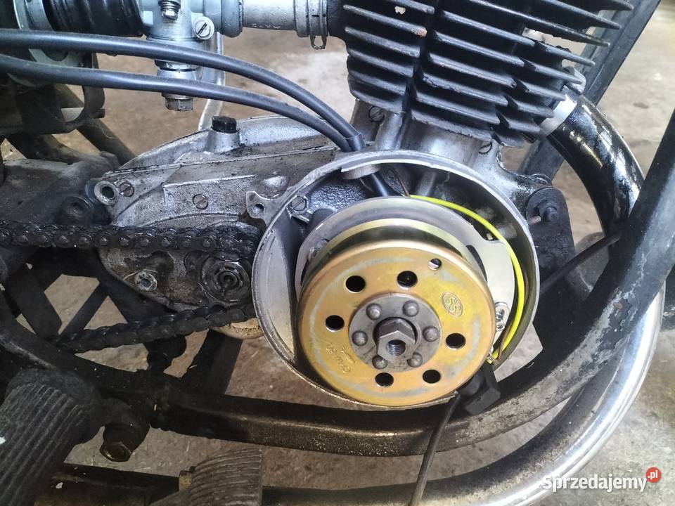 Silnik WSK 125 na chodzie zapłon CDI Kalisz