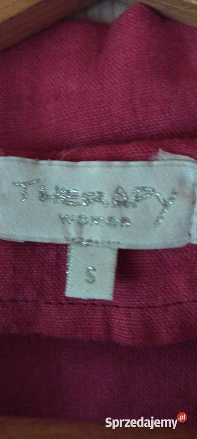 Żakiet damski w kolorze amarantowym Lublin