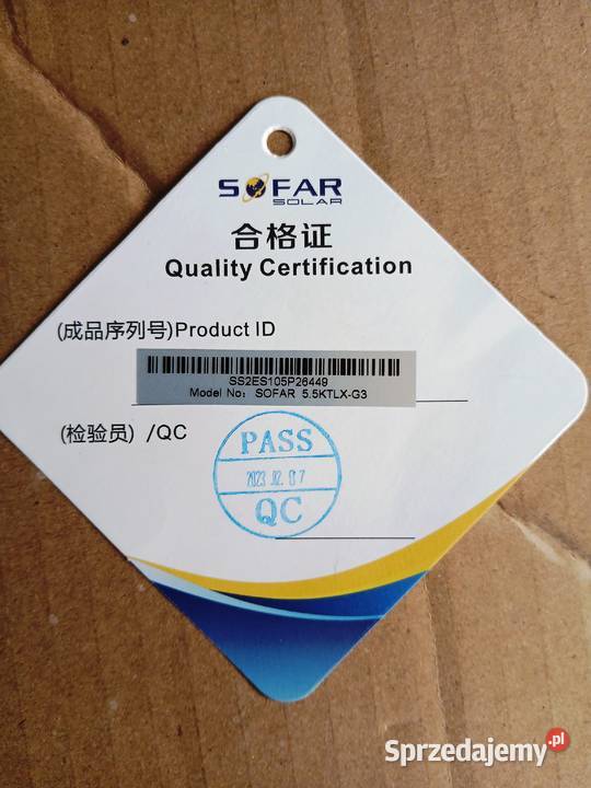 Falownik Sofar 55KTLXG3 Miechów