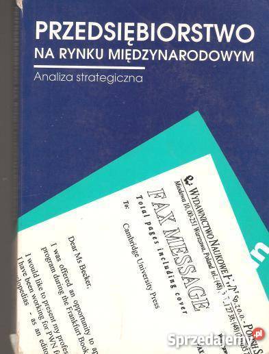 PRZEDSIĘBIORSTWO NA RYNKU MIĘDZYNARODOWYM biznes, nauki ekonomiczne łódzkie