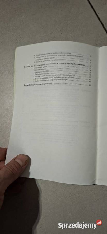 Zasiłki Wychowawcze ZUS 1991 1 wydanie niski Łęczyca