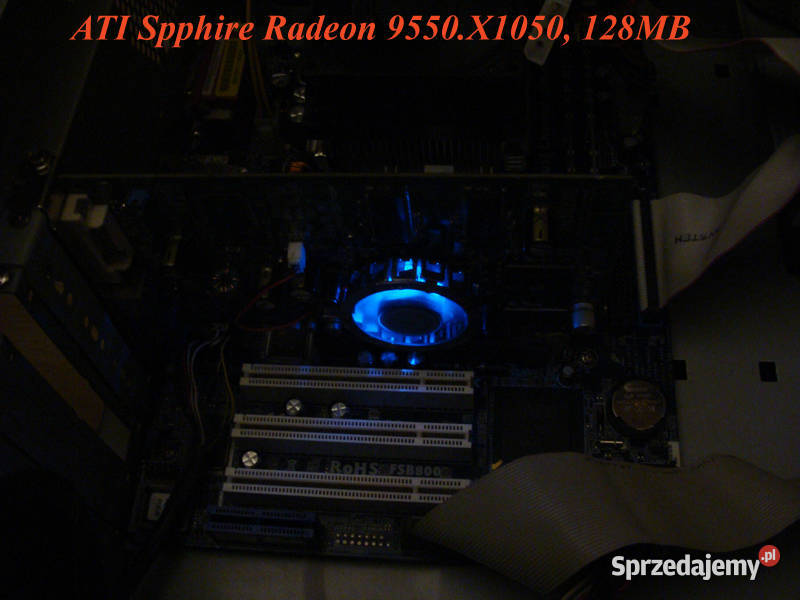 AGP ATI SPPHIRE Radeon 9550 128MB DDR Świecie
