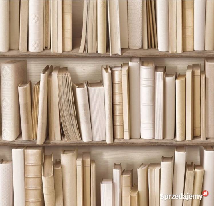Tapeta winylowa stare książki biblioteka regał Tapety Gdańsk