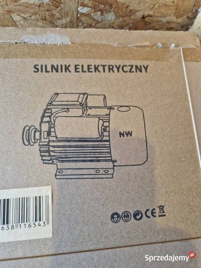 SILNIK ELEKTRYCZNY JEDNOFAZOWY 220V 22kW 2800RPM Pozostałe Pozostałe Głogowa