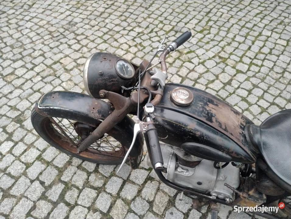 Simson awo turist 1953 avo awtowelo Stoczek Łukowski