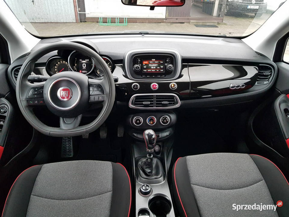 Fiat 500x 14 Turbo Benzyna Zarejestrowany wspomaganie kierownicy Włocławek