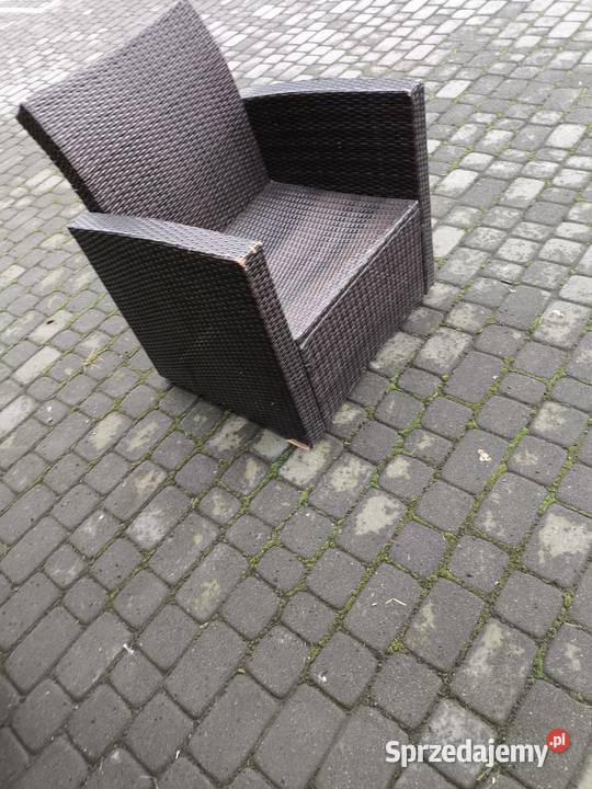 Fotel ogrodowy plus ława Dobrodzień