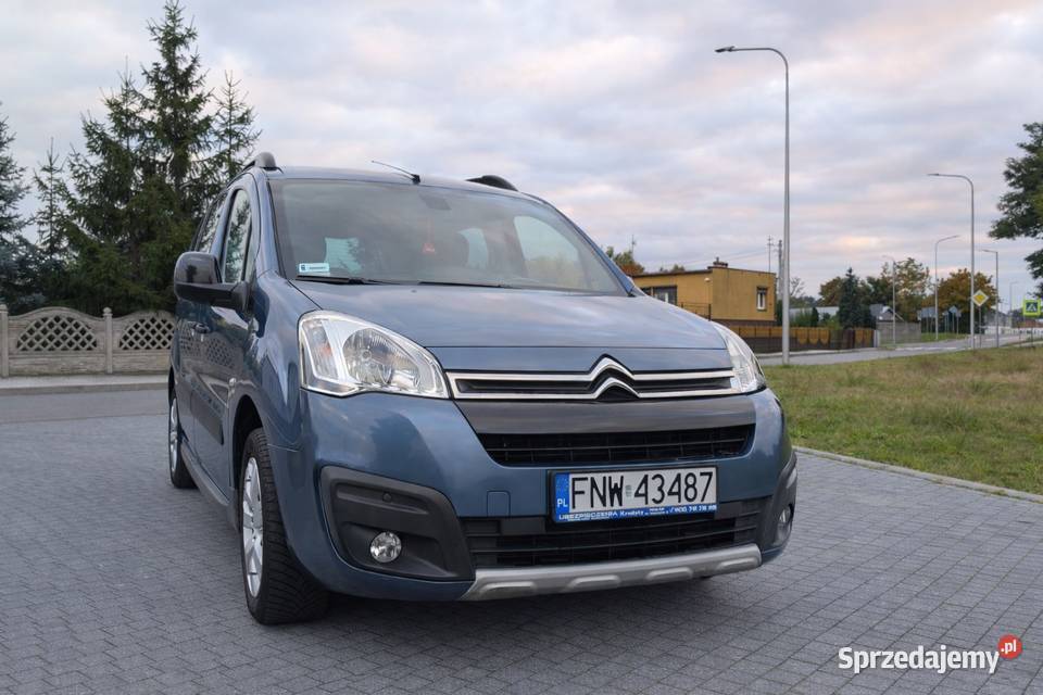 Citroen Berlingo 2015 16 HDi 109 Klimatyzacja nieuszkodzony Otyń
