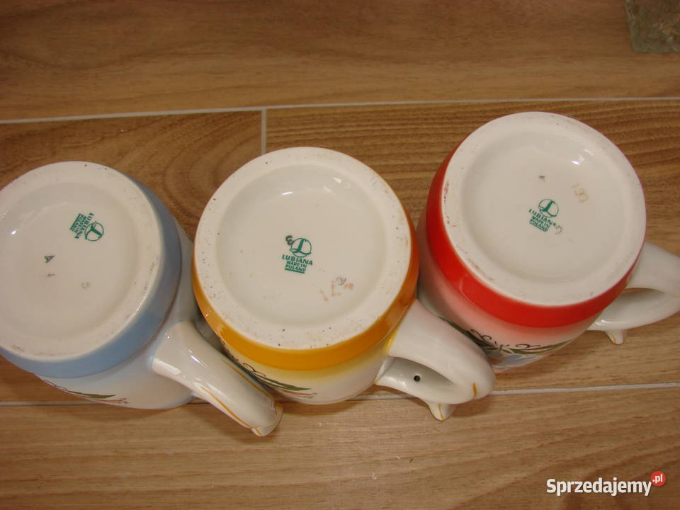 Lubiana wzór kaszubski kufel PRL Pruszcz Gdański sprzedam