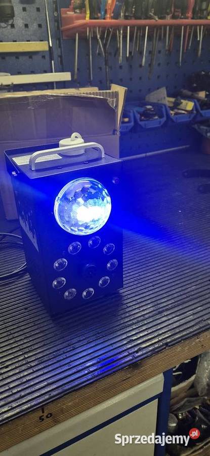 Wytwornica dymu led par kula 3w1 Sprzęt estradowy, studyjny i DJ-ski Konin
