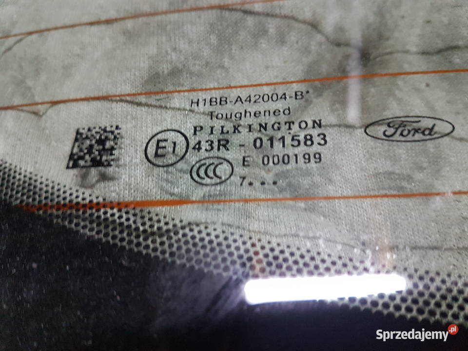 FORD FIESTA MK8 2018 2020 SZYBA TYL KLAPA SZYBA szyby Turek