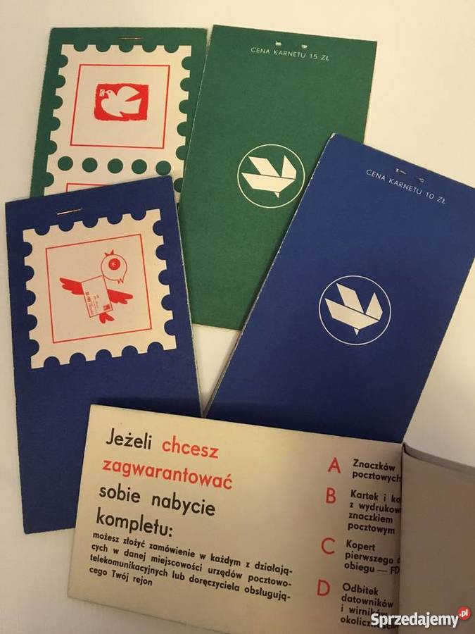 Znaczki karnety PRL filatelistyka unikat
