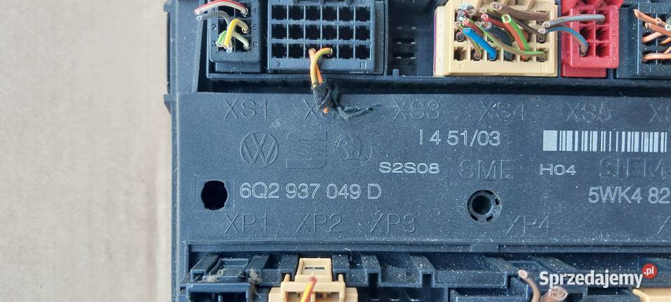 Moduł komfortu VW SKODA SEAT 6Q2937049D osobowe zachodniopomorskie Szczecin