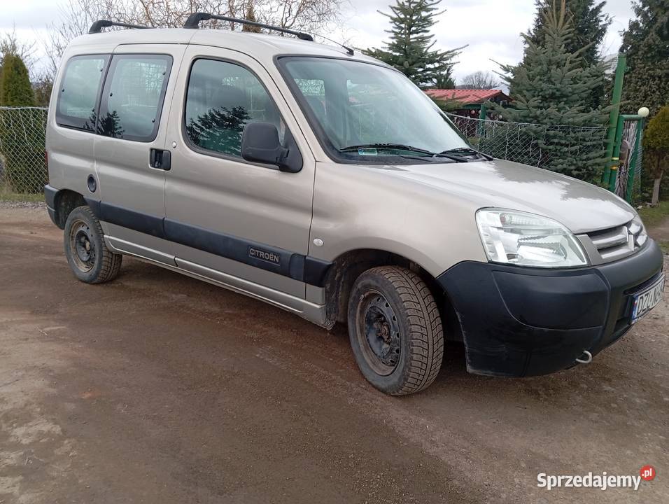 Citroen Berlingo 19d 5osób hak klima diesel Wałbrzych sprzedam