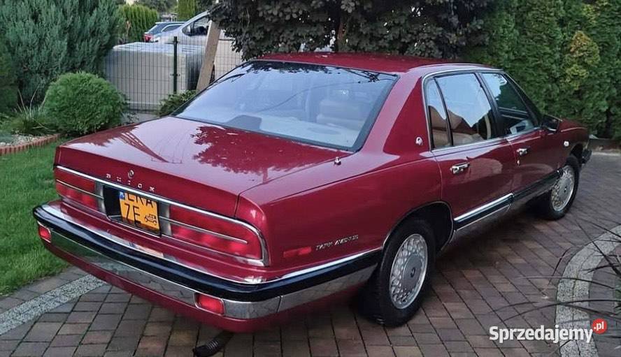 Buick Park Avenue zarejestrowany jako pojazd elektryczne lusterka Skała