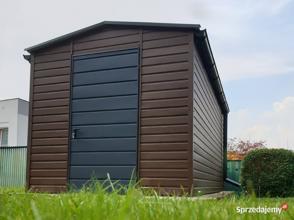 Domek ogrodowy 2545m orzech ciemny grafit matowy Radom