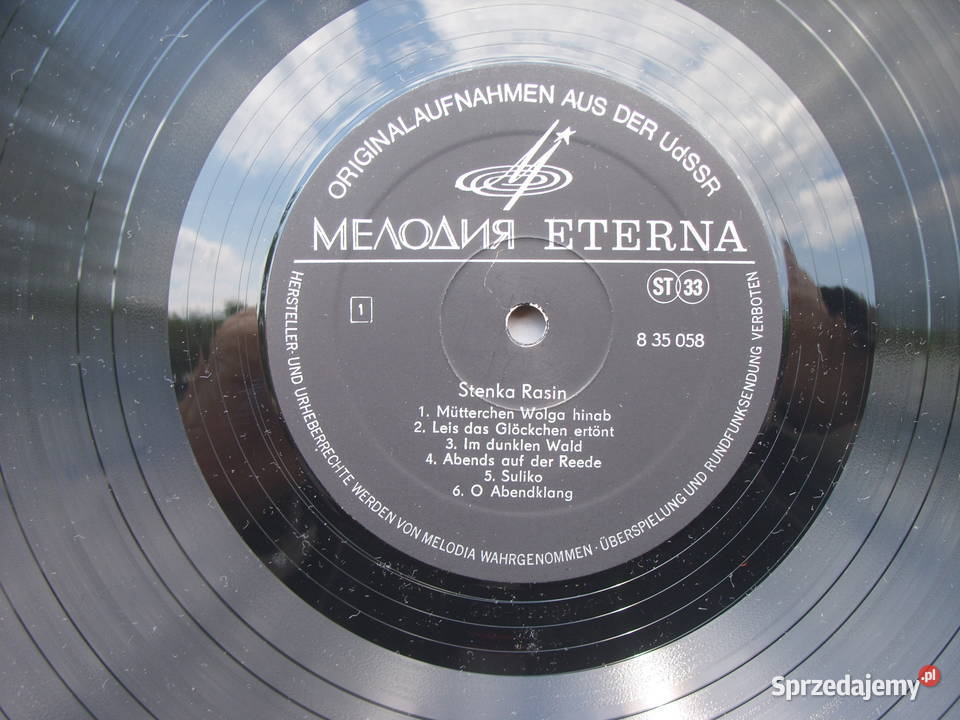 Winyl LP STENKA RASINI 1975 Wołów