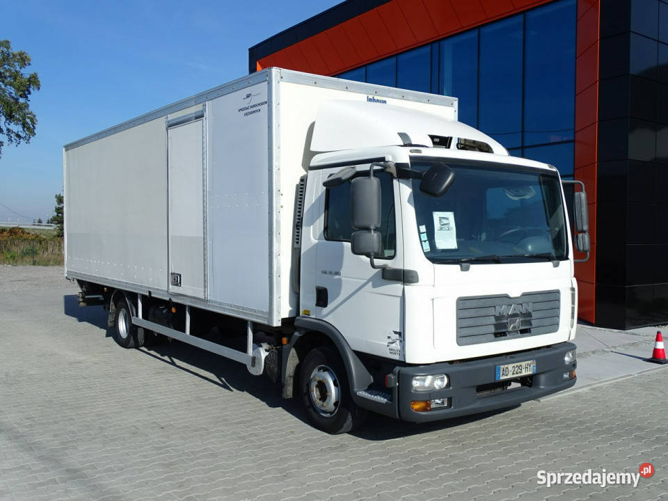 MAN TGL 12180 Kontener Sprowadzony Poduszki diesel Kopana
