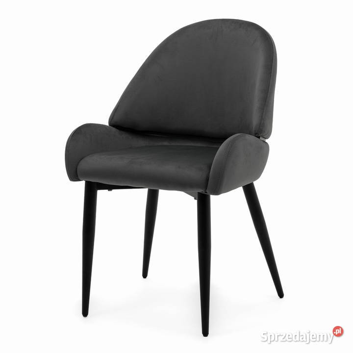 Krzesło Tapicerowane Bergamo Szare Wysyłka 24H Tarchały Małe
