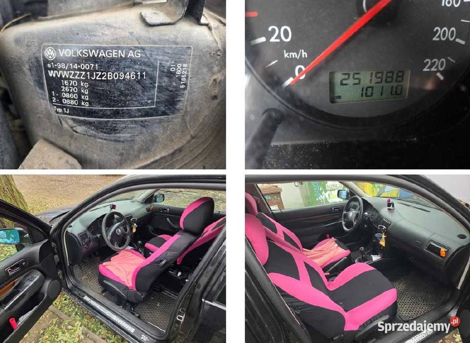 Volkswagen Golf IV sprzedaż syndyka Szczecin