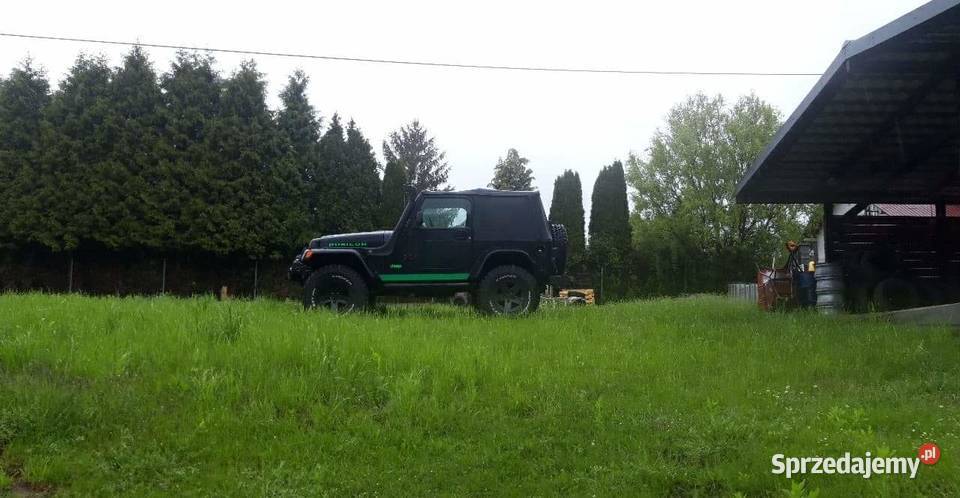 Wrangler rubicon 40b 2003r manual nowy Wrangler Przemyśl