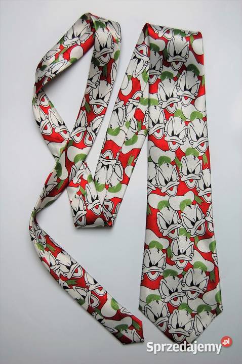 Krawat jedwabny vintage Mercedes High Fashion Lublin