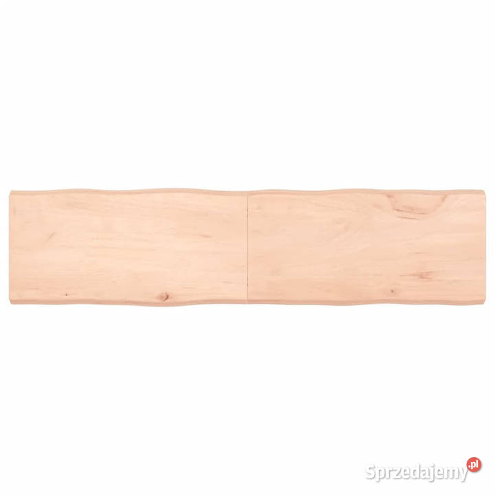 Blat stołu 160x40x26 surowy lity dąb naturalną mazowieckie Warszawa