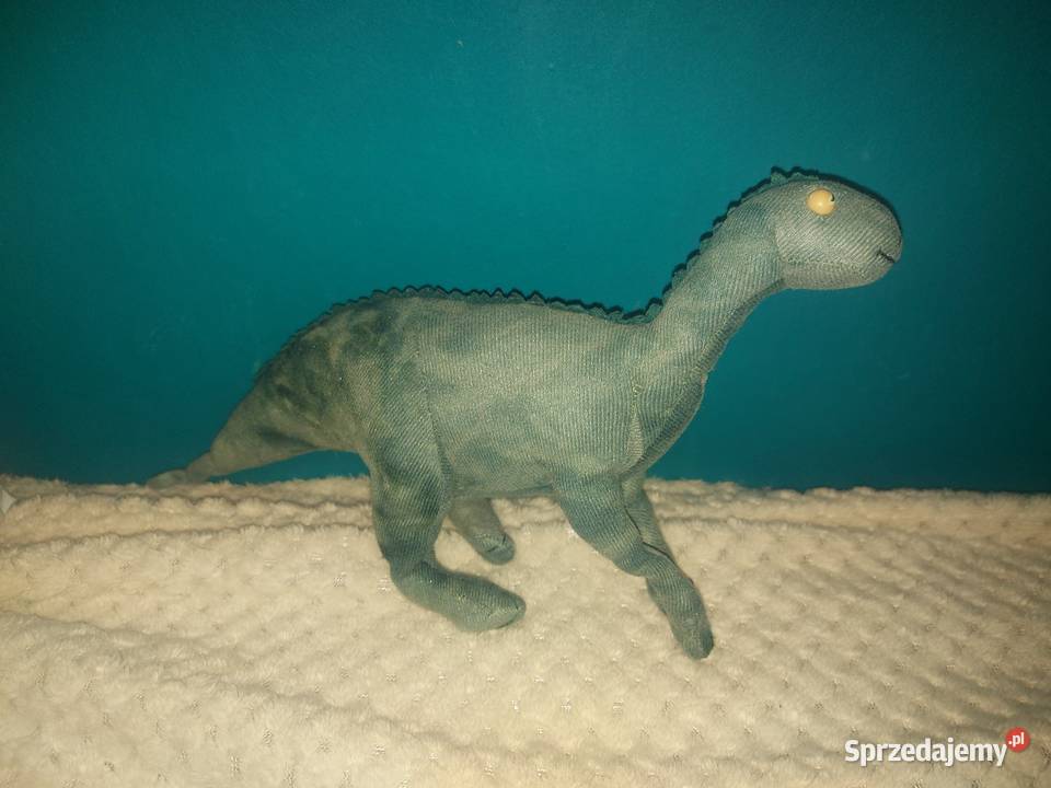 Dwa pluszowe dinozaury z Dinozaura Disneya