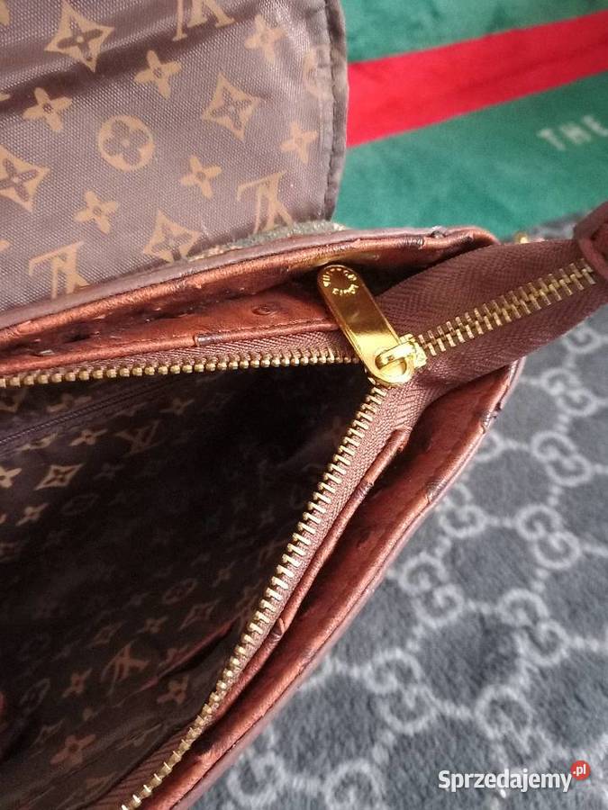 Louis vuitton piękna skorzana torebka vintage Dla kobiet Stalowa Wola