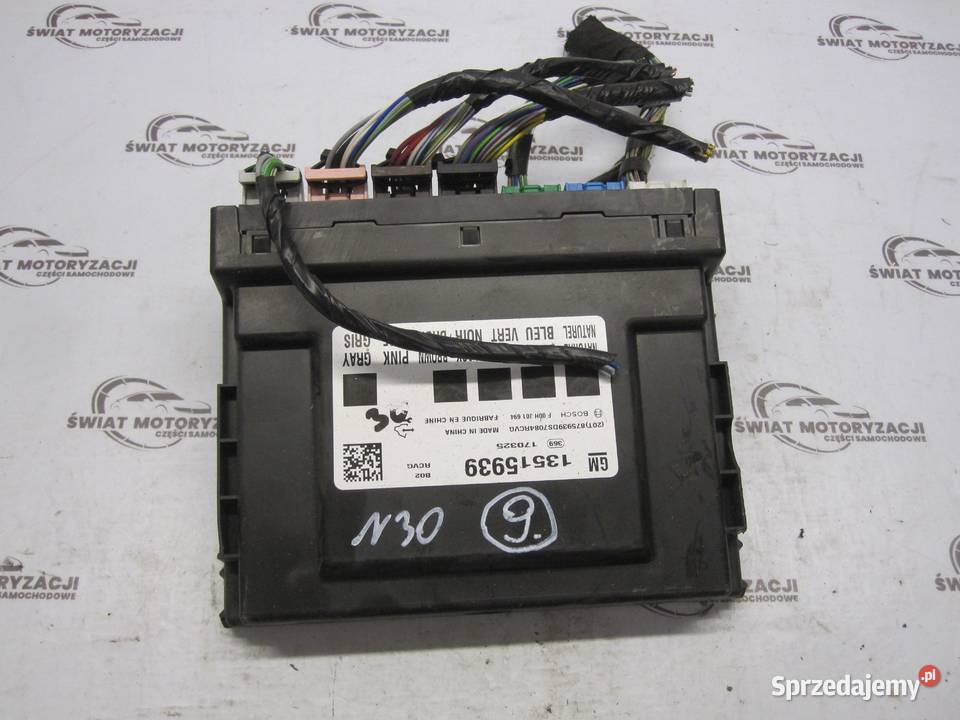 OPEL CORSA E 17r moduł komfortu 13515939 świętokrzyskie Kielce