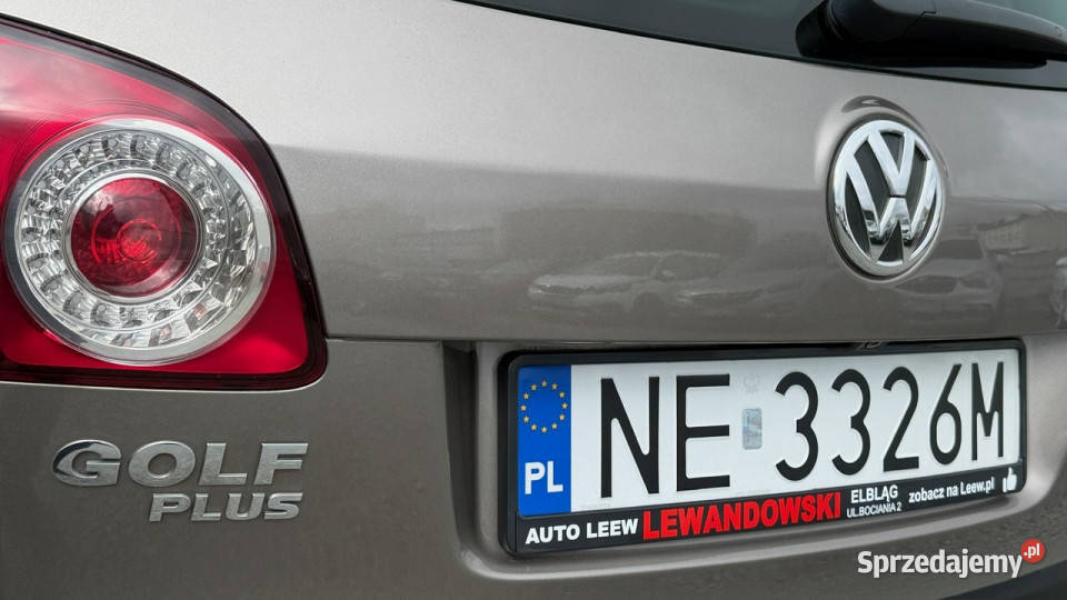 Volkswagen Golf Plus Benzyna Moc 160 Bogato benzyna
