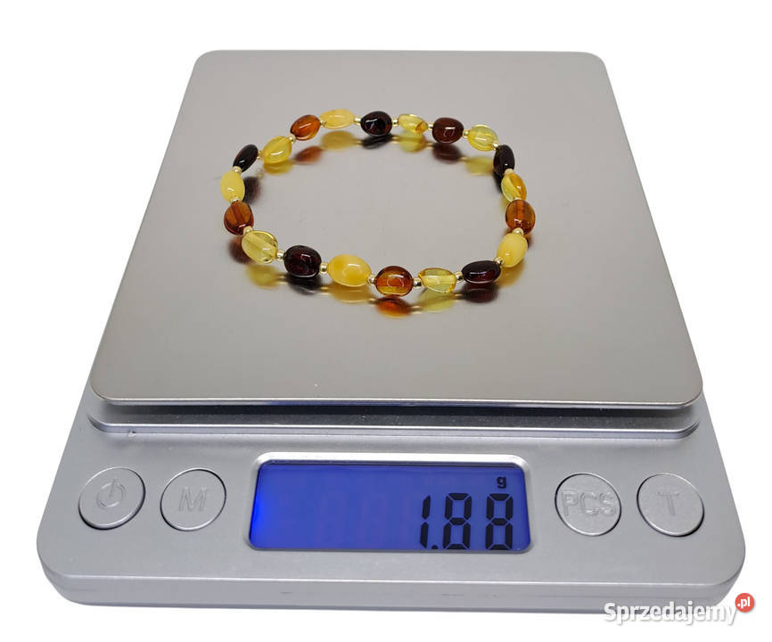 Bransoletka z bursztynu bursztyn bałtycki Warszawa