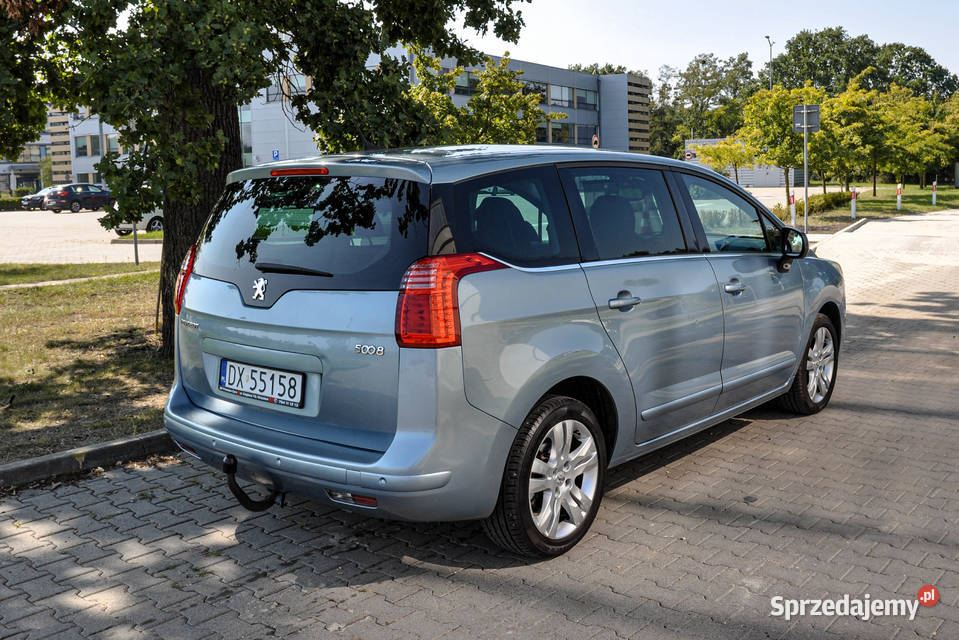 Peugeot 5008 Bezwypadkowy 159 Head Up dolnośląskie Wrocław sprzedam