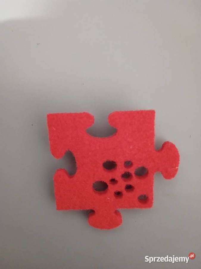 Przypinka z filcu broszka Tychy