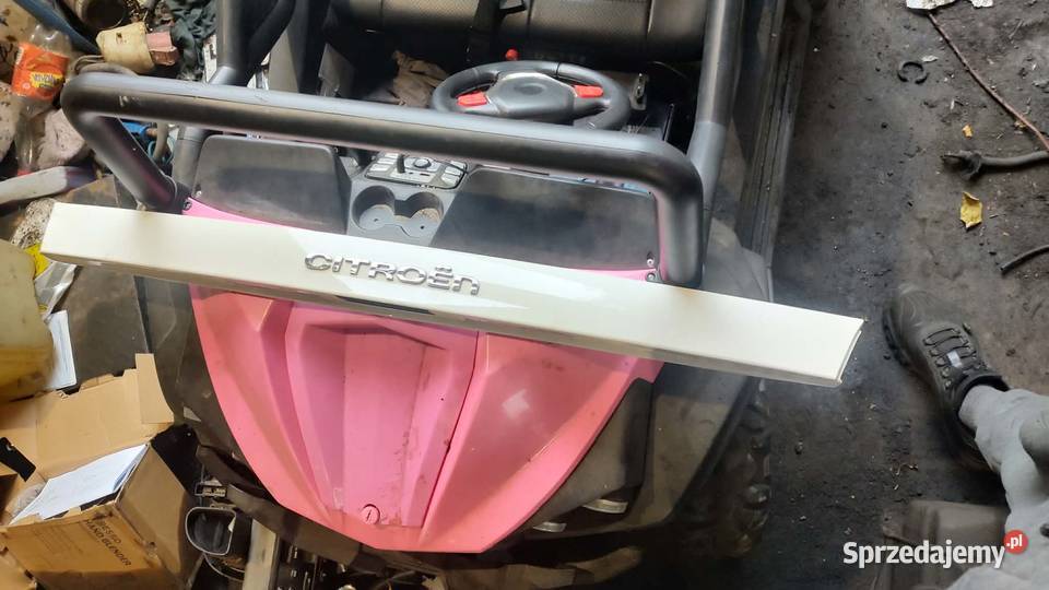 Blenda klapy bagażnika Citroen DS4 biała Książ Wielkopolski sprzedam