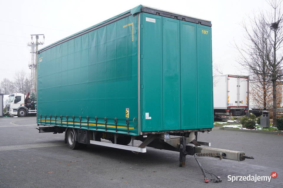 Przyczepa przejazdowa REDOS 19 EPAL 4 Kraków