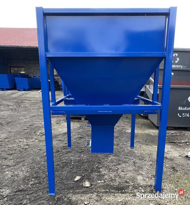 Kosz Zasypowy zasobnik paczkarka lejek Niedrzew Pierwszy