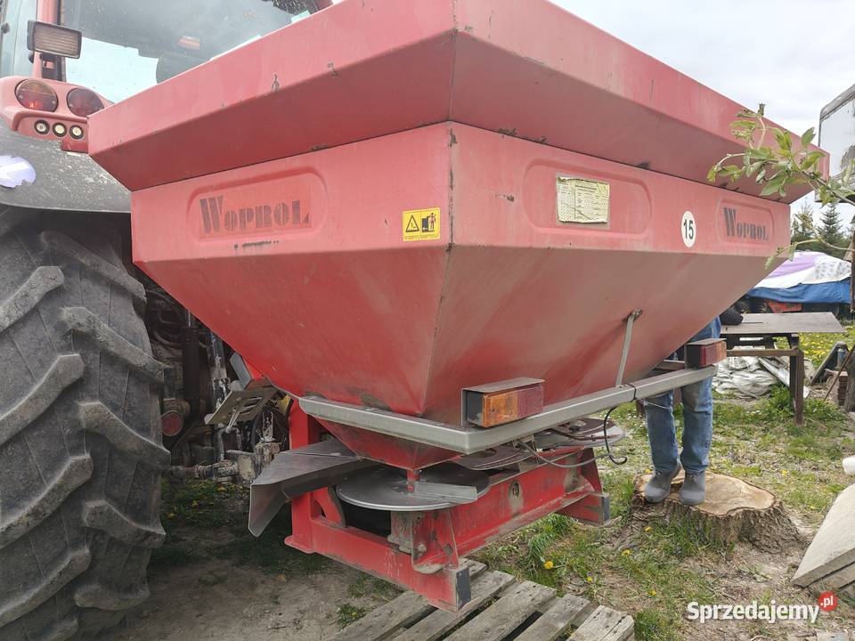 Sprzedam rozsiewacz Woprol Junior 1200 Rolnictwo Mircze