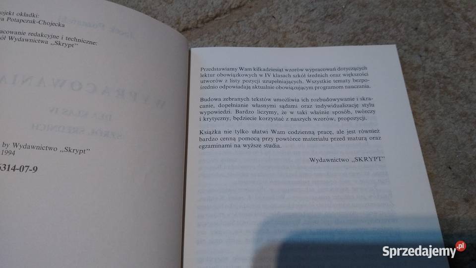 Wypracowania klas IV szkół średnich Jacek pomorskie Gdańsk