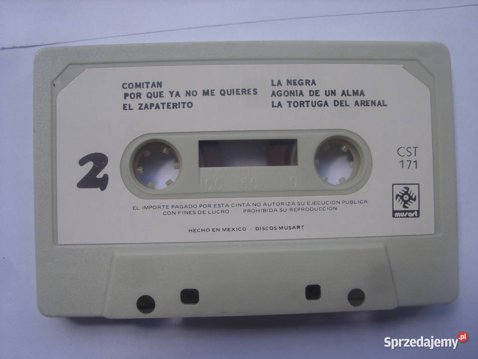 Kaseta audi AL SON DE LA MARIMBA Wołów