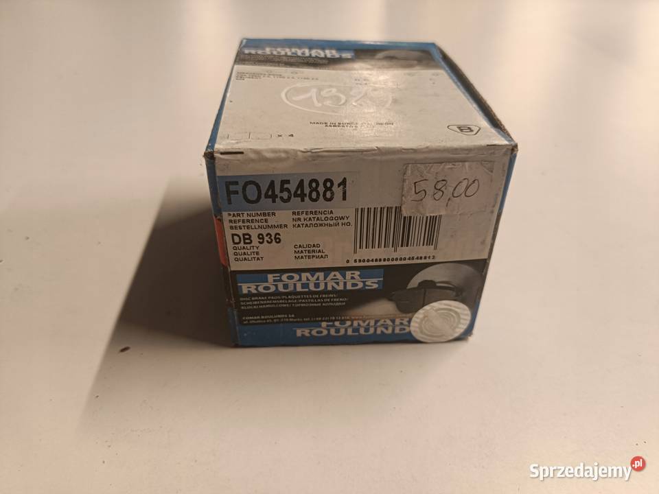 KLOCKI HAMULCOWE Mercedes Vito W638 TYLNE tył