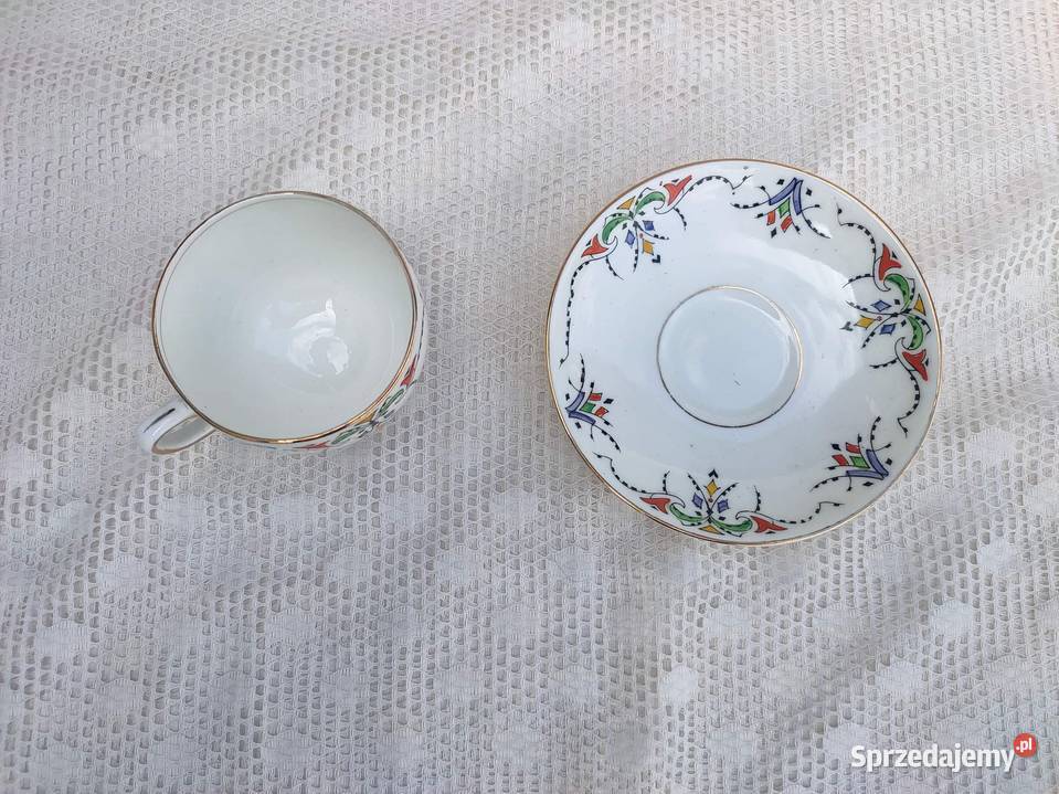 Filiżanka w stylu ART DECO Anglia małopolskie