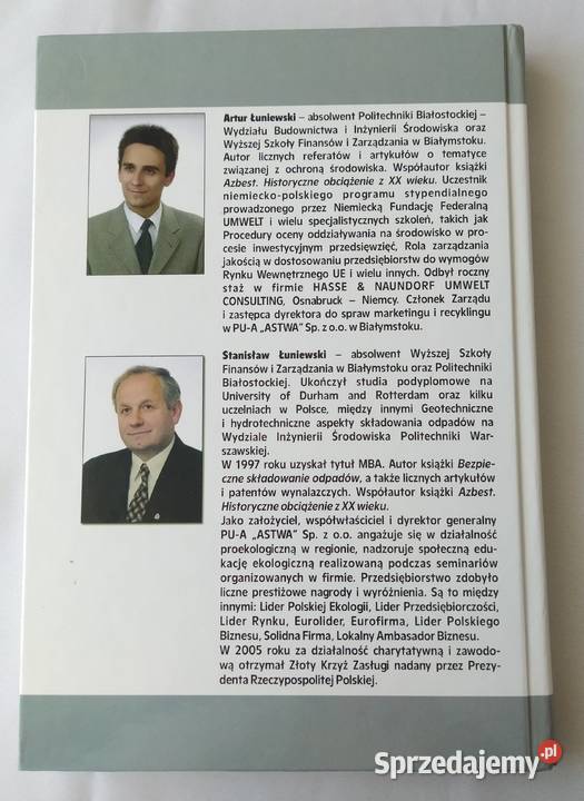 prymitywnych wysypisk do nowoczesnych ZZO Rok wydania 2010 Książki i Podręczniki Hajnówka