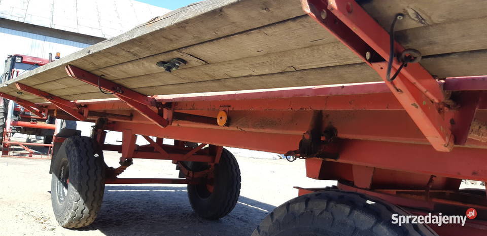 Przyczepa wywrotka HL 8011 zarejestrowana Rolnictwo Turek