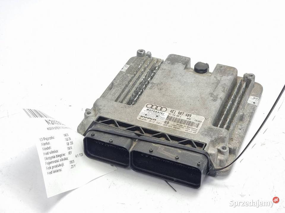 KOMPUTER SILNIKA ECU AUDI A8 D3 4E1901409 kujawsko-pomorskie Lipno sprzedam