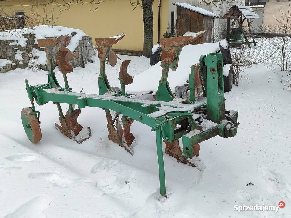 Pług 3 skibowy obracany eberhardt 3x40 Paprotnia
