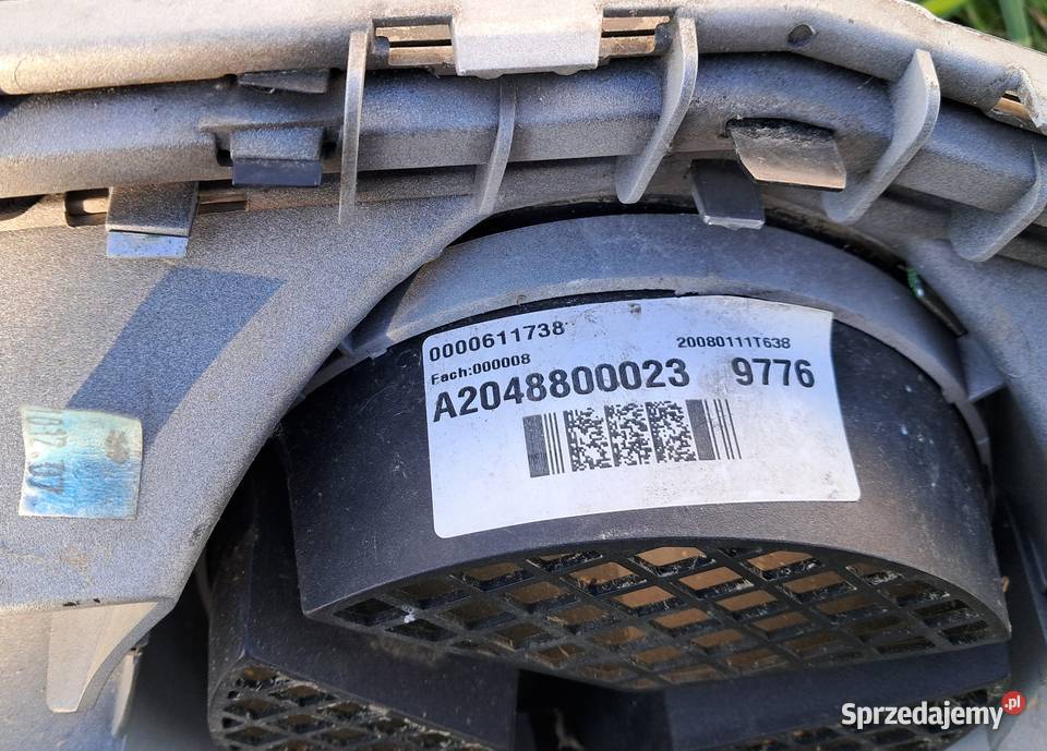 MERCEDES C KLASA W204 GRILL ATRAPA A2048800023 Wrocław